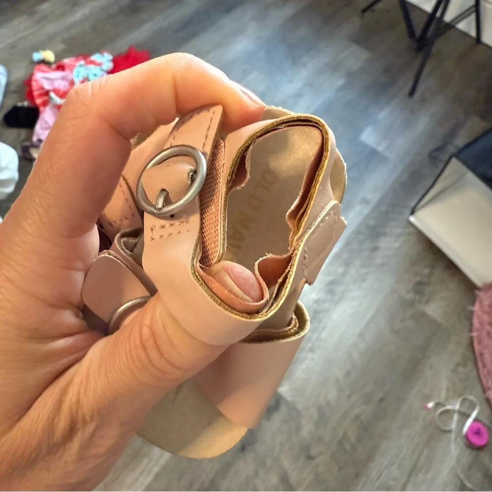 Baby Pink Sandals 0-3 Months